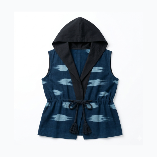 Top with Black Collar