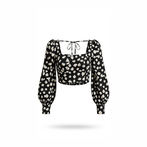 Floral Crop Top