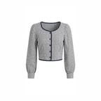 Checkered Crop Top