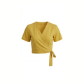 Yellow Crop Top