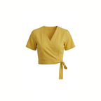 Yellow Crop Top