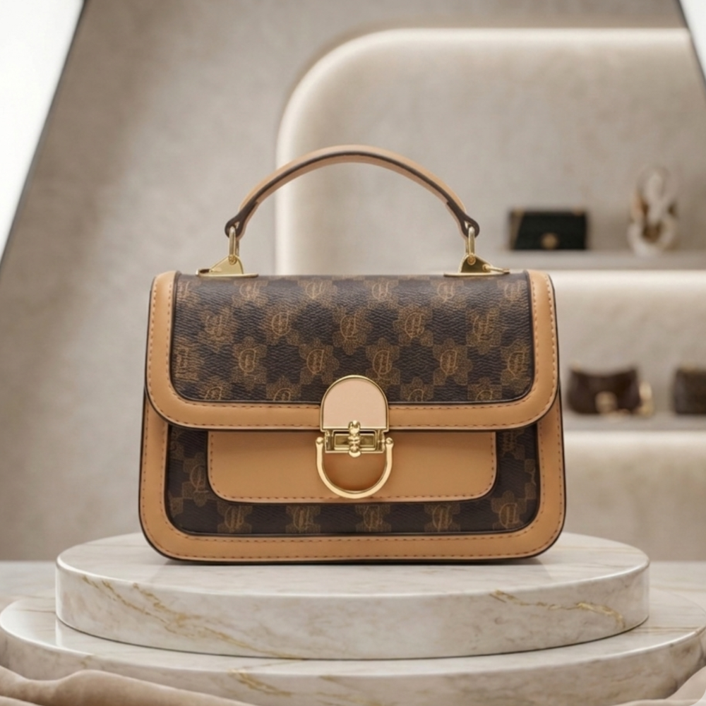 MKME sling Bag in Brown