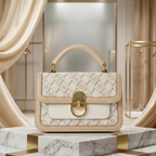 MKME sling Bag in Cream Colour