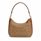 Coach Bailey hobo bag in signature canvas and leather trim