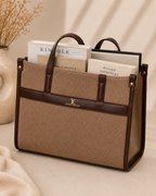 Natural Beige Ivory Weave Tote bag