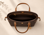 Michael Kors Voyager Signature Tote Bag – Brown