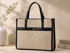 The Ivory Weave Tote bag