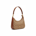Coach Bailey hobo bag in signature canvas and leather trim