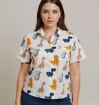 Dinosaur Print Shirt