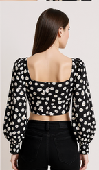 Floral Crop Top
