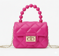 Mini Sling Bag in Dark Pink