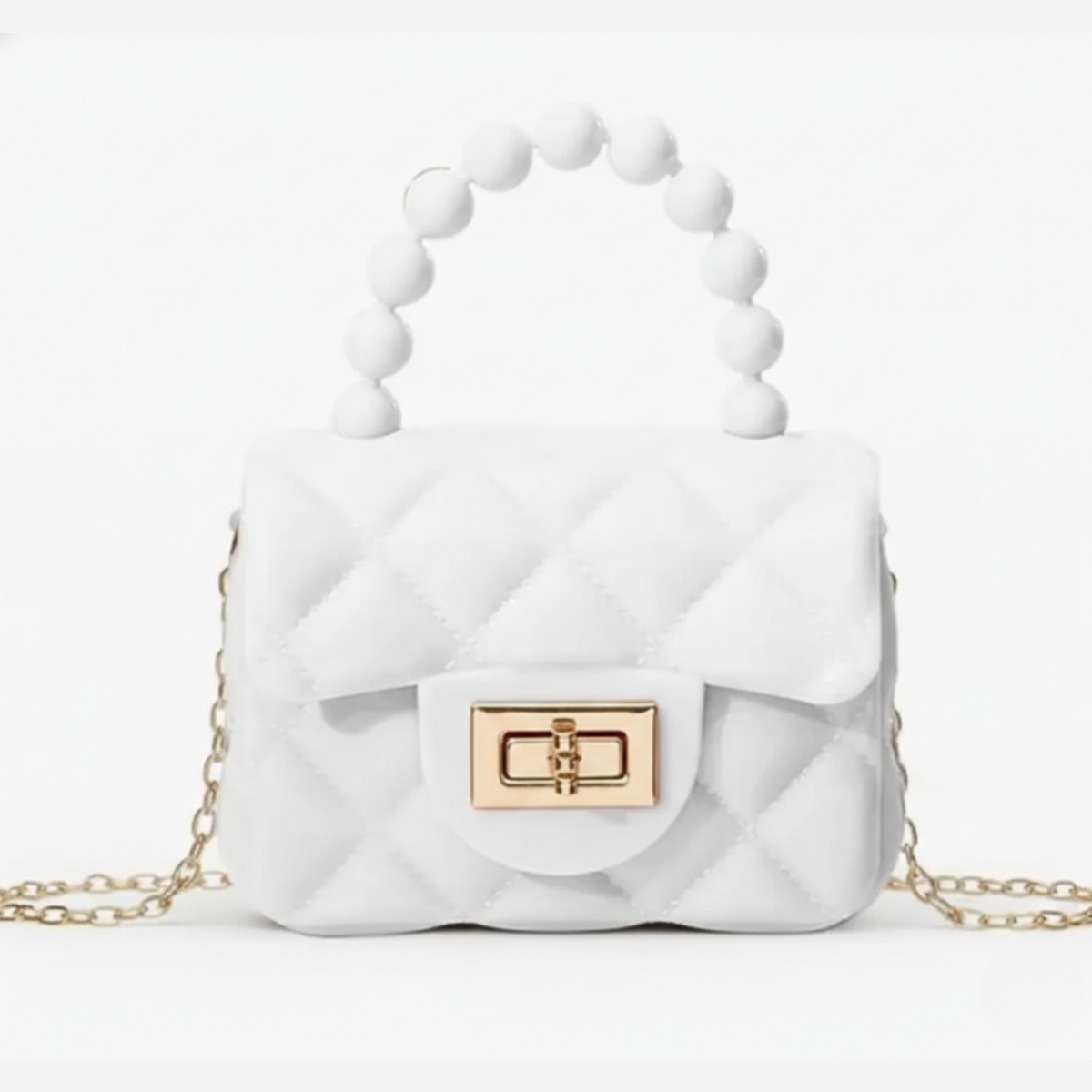 Mini Sling Bag in White