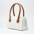 Cute Long Handle Bag in Brown