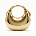 Metal Mini bag in Gold