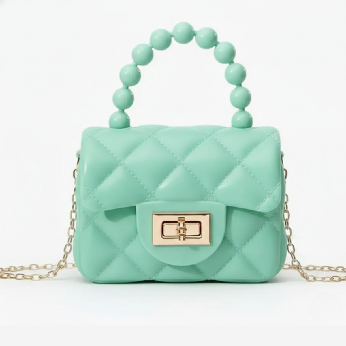 Mini Sling Bag in Mint Green