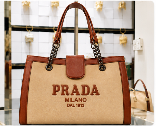 Prada tote - Foundation shade