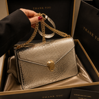 Bvlgari Serpenti Forever Mini silver crossbody bag in a textured finish