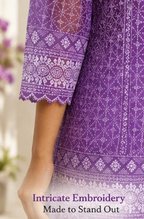 Purple Short Kurta