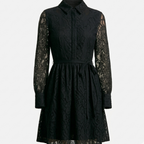 Elegant Black Lace Dress