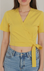 Yellow Crop Top