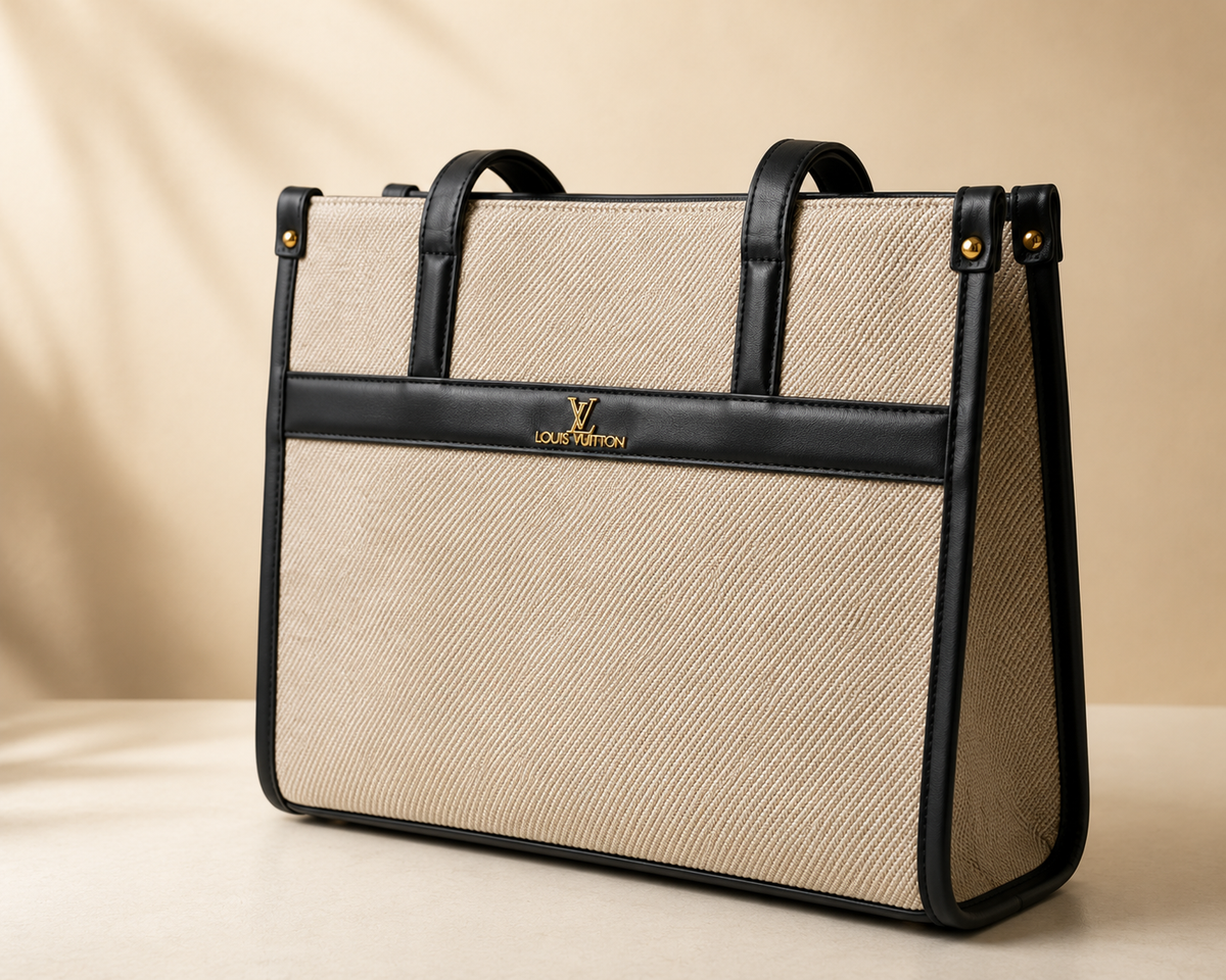 The Ivory Weave Tote bag