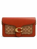 Coach Tabby Signature Canvas Shoulder Bag – Terracotta